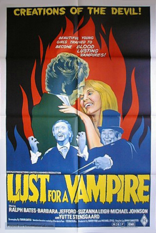 Lust for a Vampire - Australian Movie Poster