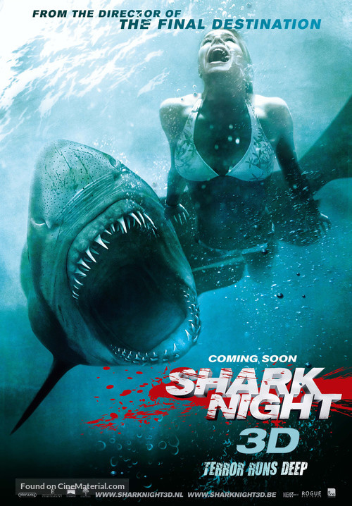 Shark Night 3D - Dutch Movie Poster