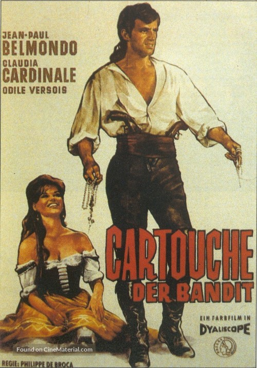 Cartouche - German Movie Poster