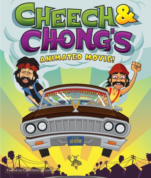 Cheech &amp; Chong&#039;s Animated Movie - Blu-Ray movie cover