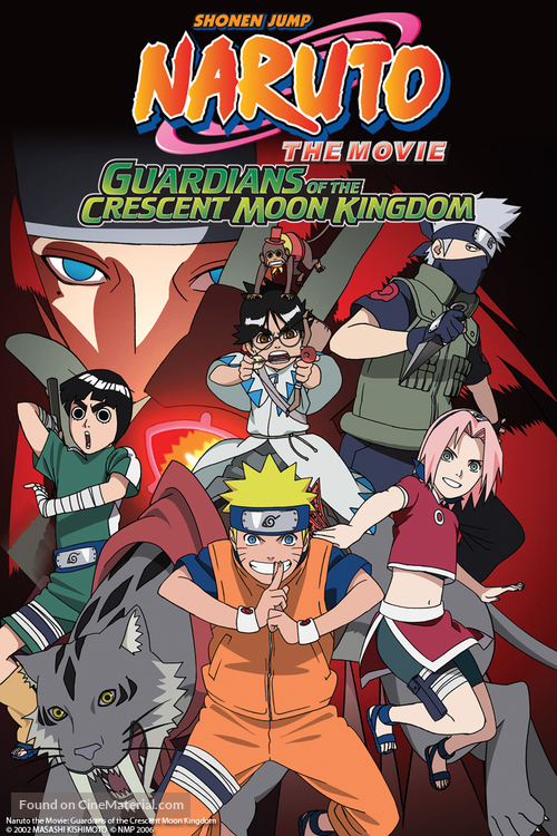 Naruto movie 3: Gekijyouban Naruto daikoufun! Mikazuki shima no animal panic dattebayo! - DVD movie cover