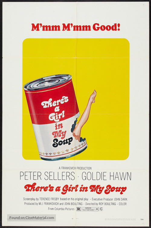 There&#039;s a Girl in My Soup - Movie Poster
