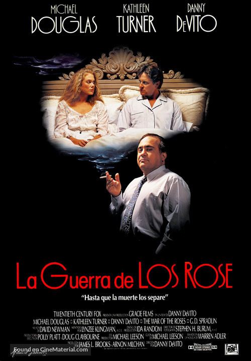 The War of the Roses - Spanish Movie Poster