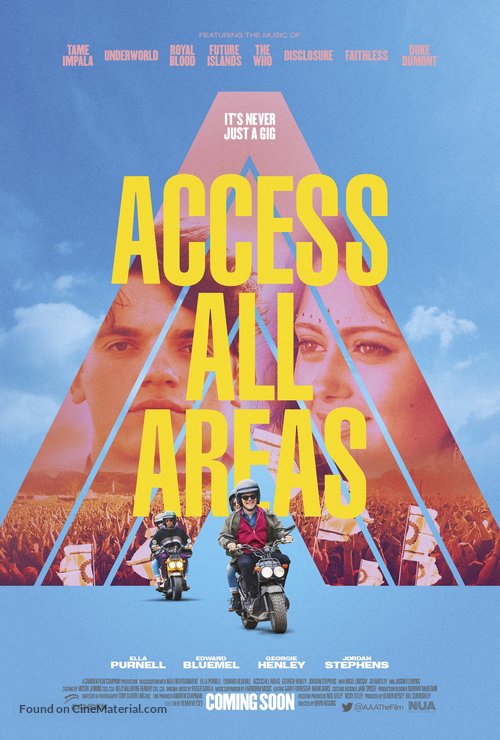Access All Areas - British Movie Poster
