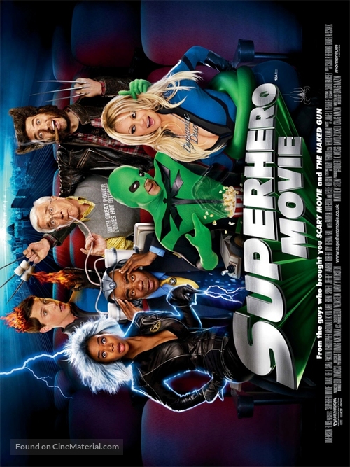 Superhero Movie - British Movie Poster
