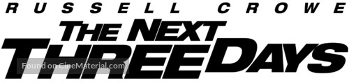 The Next Three Days - Logo