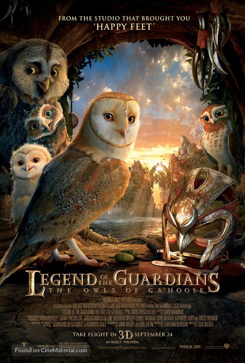 Legend of the Guardians: The Owls of Ga'Hoole - Movie Poster