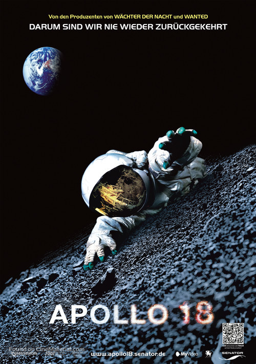 Apollo 18 - German Movie Poster