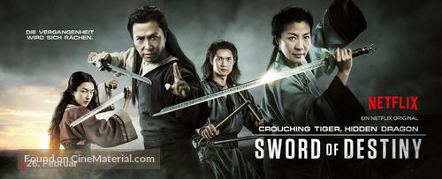 Crouching Tiger, HIdden Dragon: Sword of Destiny - German Movie Poster