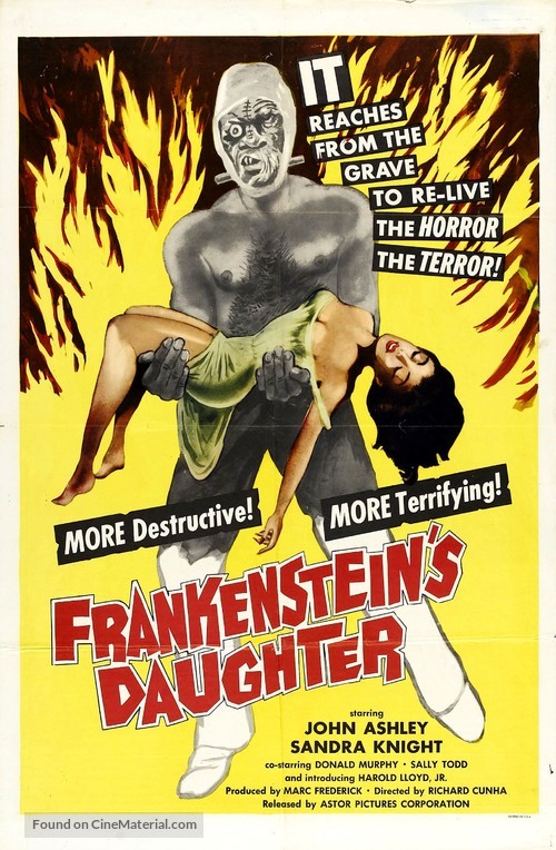 Frankenstein&#039;s Daughter - Movie Poster