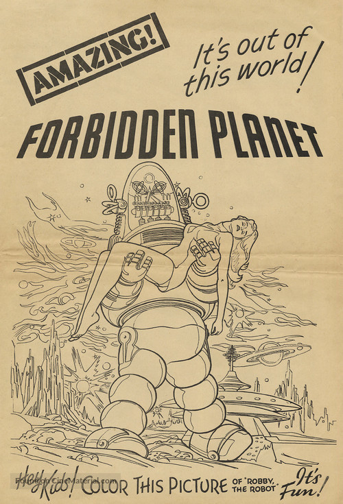 Forbidden Planet - poster
