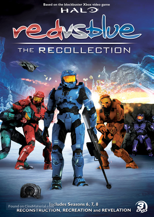 &quot;Red vs Blue: Recollection Trilogy&quot; - DVD movie cover