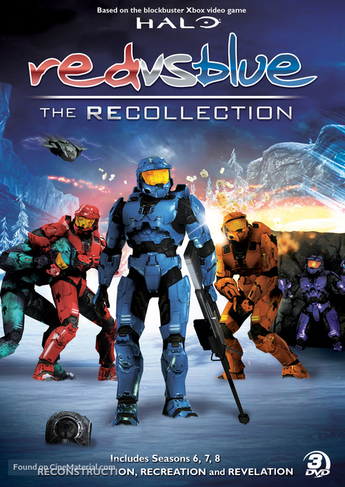 &quot;Red vs Blue: Recollection Trilogy&quot; - DVD movie cover