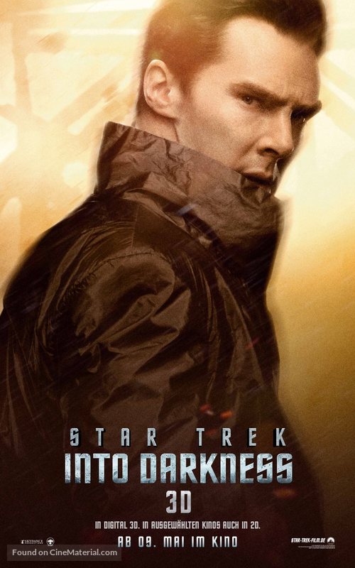 Star Trek Into Darkness - German Movie Poster