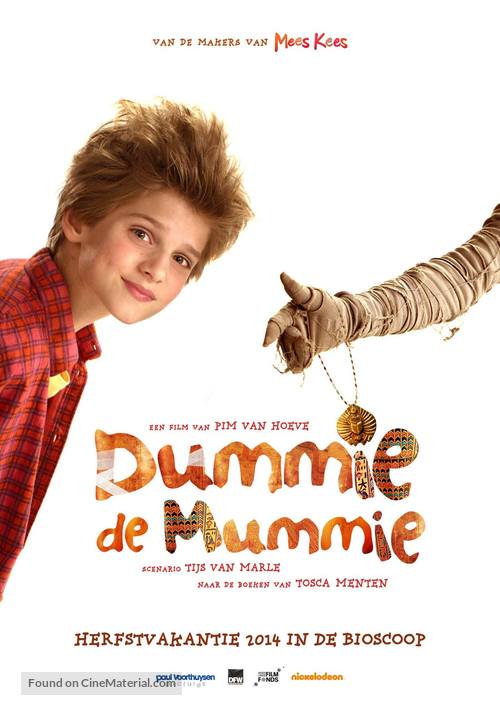 Dummie de Mummie - Dutch Movie Poster