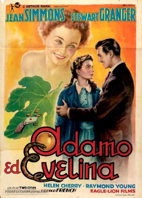 Adam and Evelyne - Italian Movie Poster