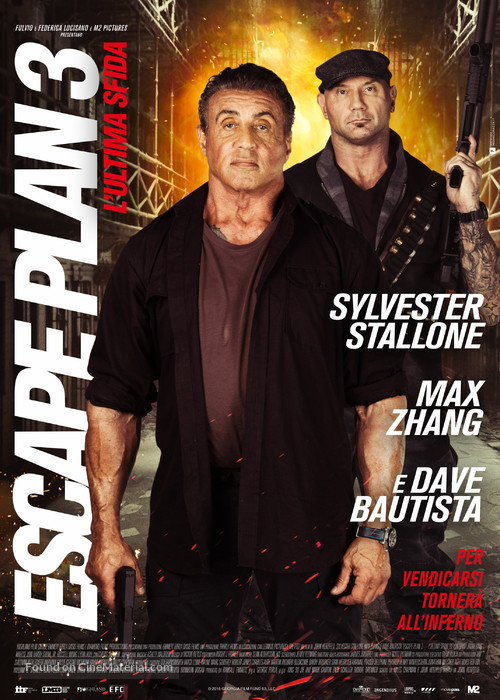 Escape Plan: The Extractors - Italian Movie Poster