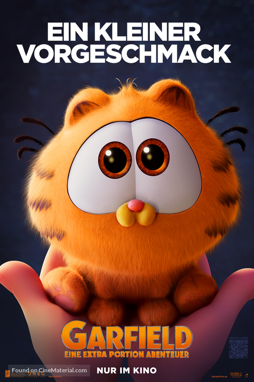 The Garfield Movie - German Movie Poster
