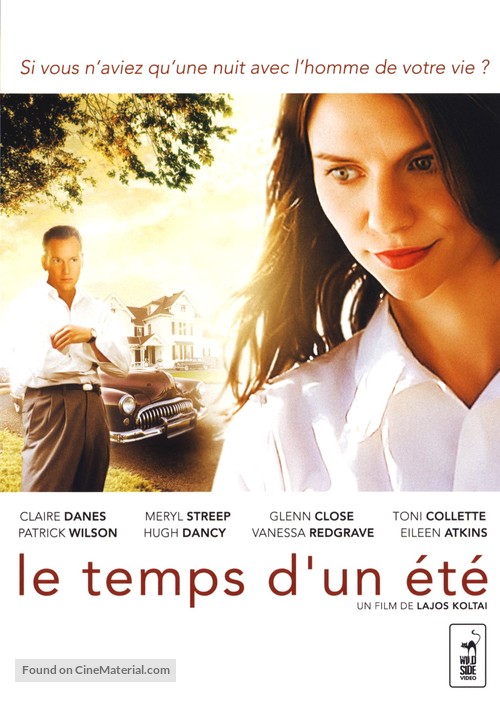 Evening - French DVD movie cover