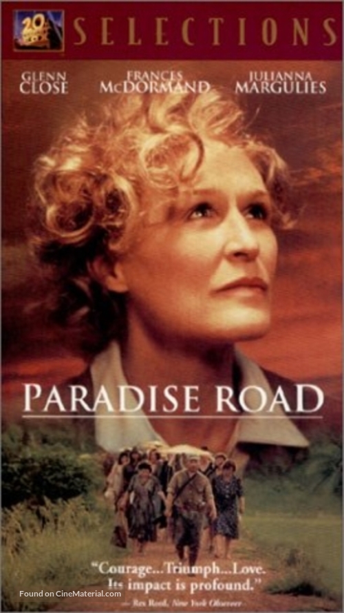 Paradise Road - VHS movie cover