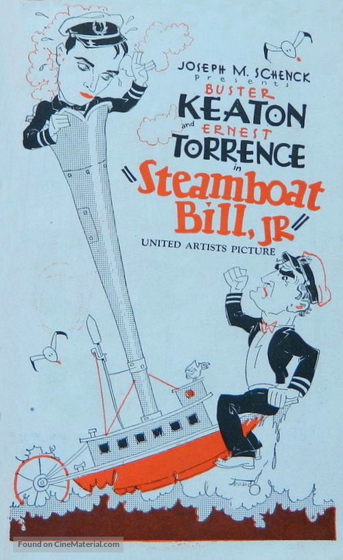 Steamboat Bill, Jr. - poster
