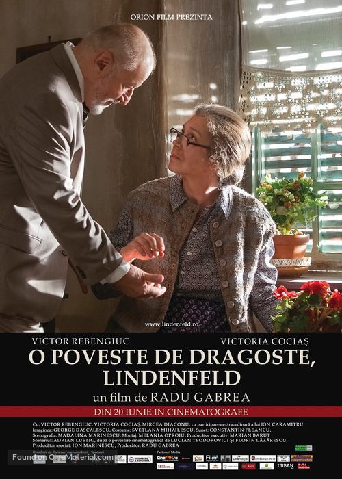 O poveste de dragoste, Lindenfeld - Romanian Movie Poster