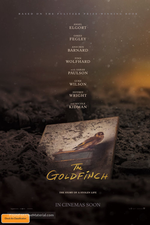 The Goldfinch - Australian Movie Poster