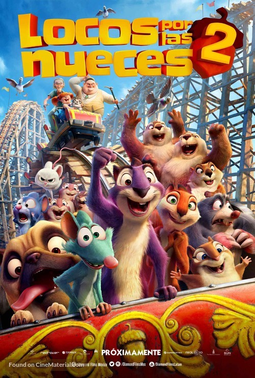 The Nut Job 2 - Mexican Movie Poster