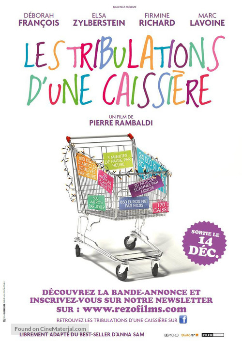 Les Tribulations d&#039;une Caissi&egrave;re - French Movie Poster