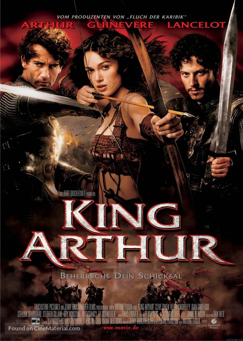 King Arthur - German Movie Poster