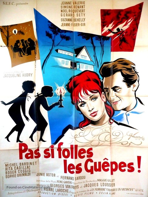 Cadavres en vacances - French Movie Poster