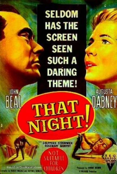 That Night! - Australian Movie Poster