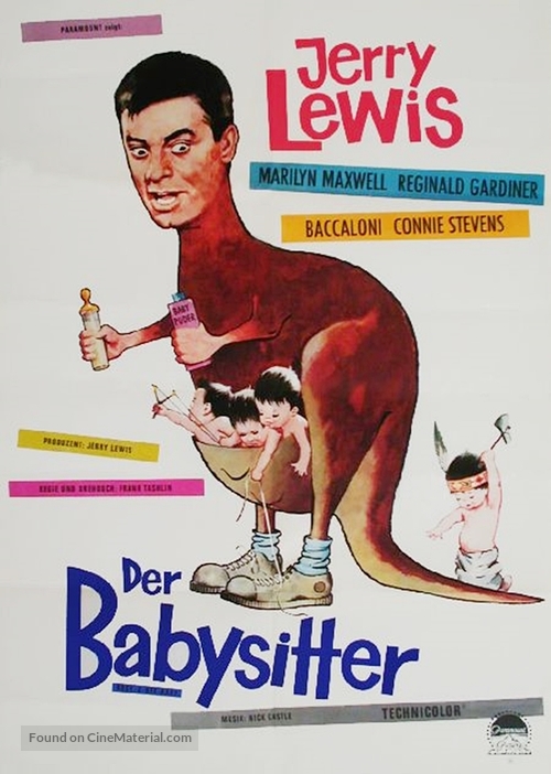 Rock-a-Bye Baby - German Movie Poster