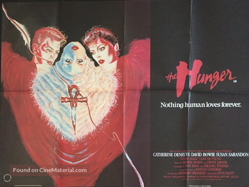 The Hunger - British Movie Poster