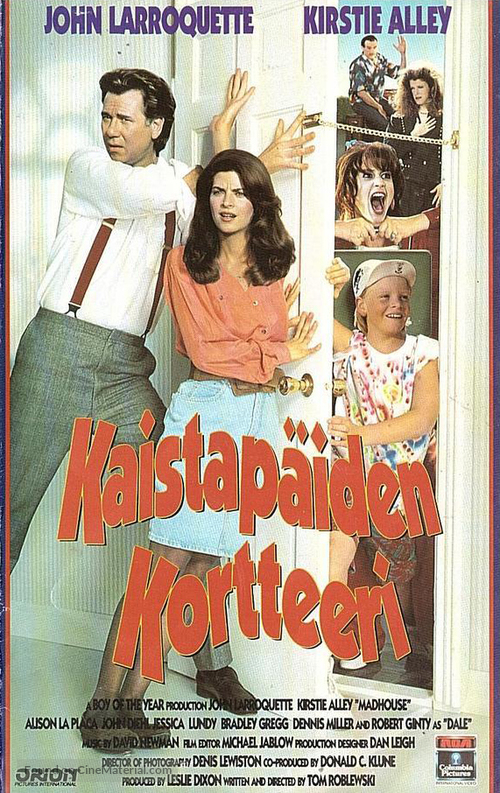 Madhouse - Finnish VHS movie cover