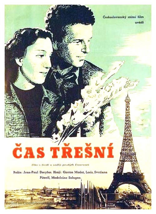 Le temps des cerises - Czech Movie Poster