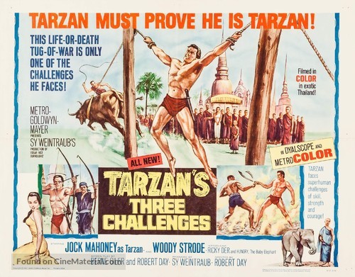 Tarzan&#039;s Three Challenges - Movie Poster