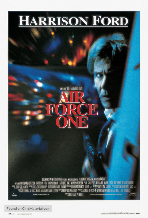 Air Force One - Italian Movie Poster