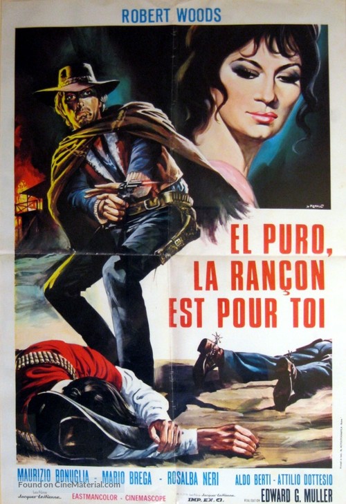 La taglia &egrave; tua... l&#039;uomo l&#039;ammazzo io - French Movie Poster