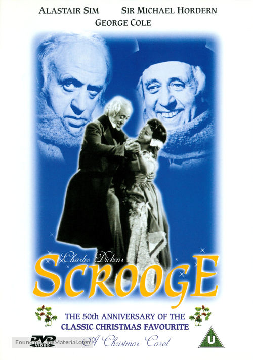Scrooge - British DVD movie cover