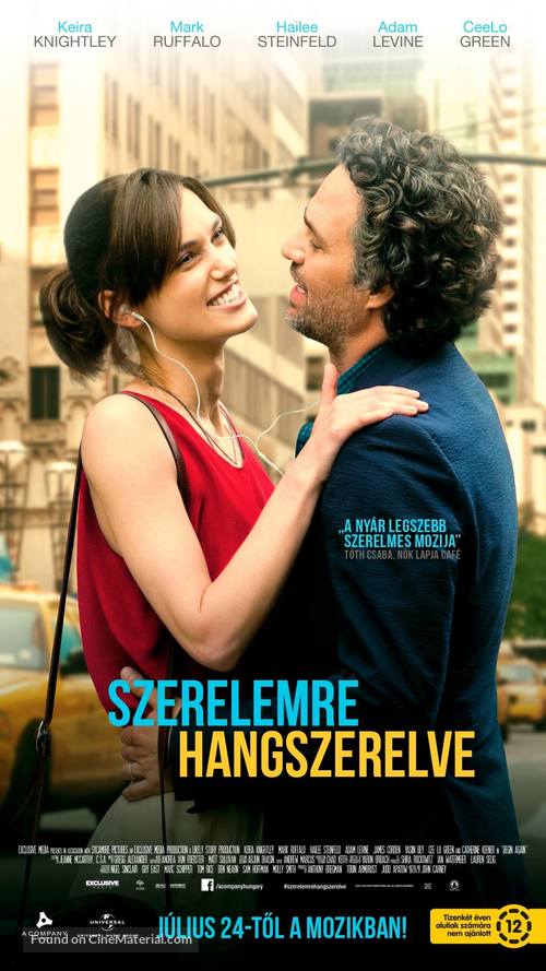 Begin Again - Hungarian Movie Poster