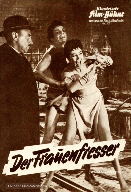 Womaneater - German poster