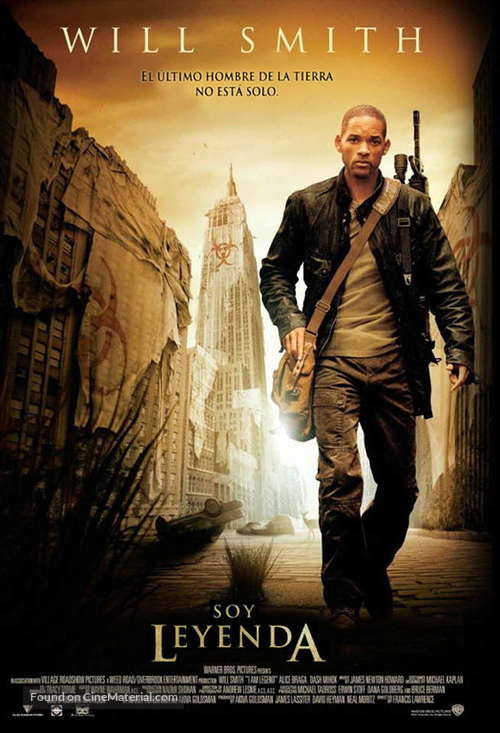 I Am Legend - Mexican Movie Poster