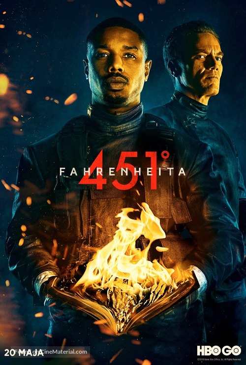 Fahrenheit 451 - Polish Movie Poster