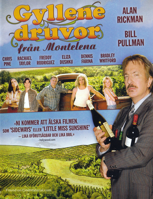 Bottle Shock - Swedish Movie Cover