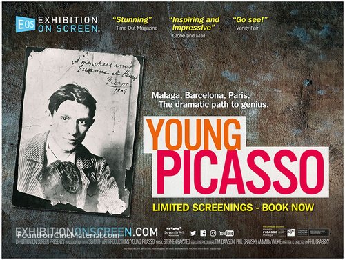 Young Picasso - British Movie Poster