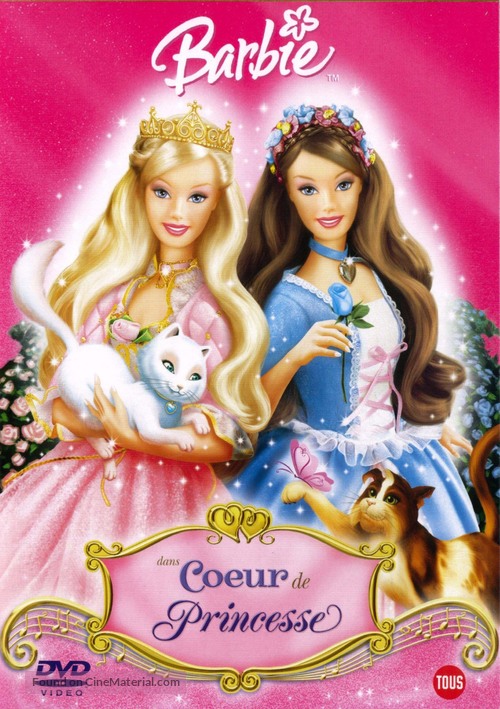 Barbie as the Princess and the Pauper - Belgian DVD movie cover
