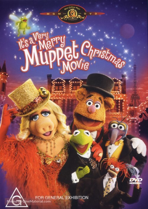 It&#039;s a Very Merry Muppet Christmas Movie - Australian DVD movie cover