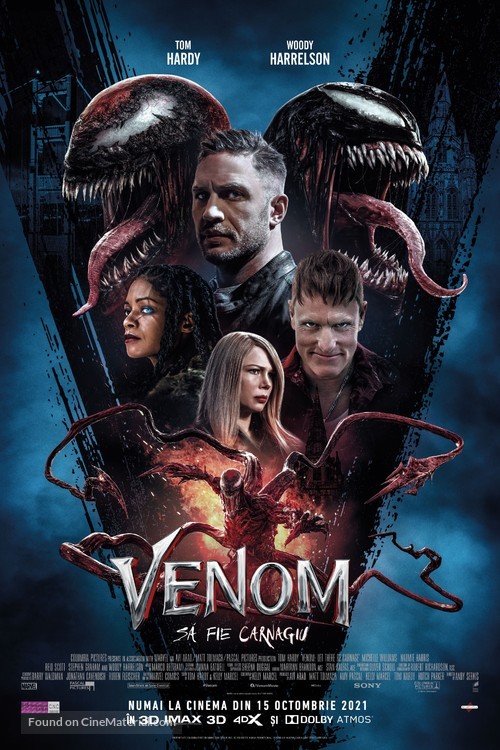 Venom: Let There Be Carnage - Romanian Movie Poster