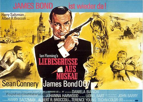 From Russia with Love - German Movie Poster